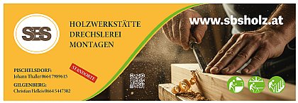 Banner SBS Holz